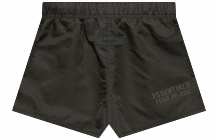Fear of God Essentials FW22 Running Shorts Off Black