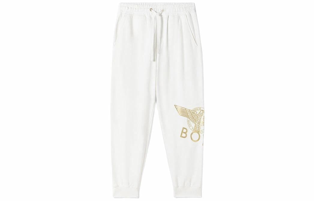 Boy London Colorblock Logo Sweatpants White