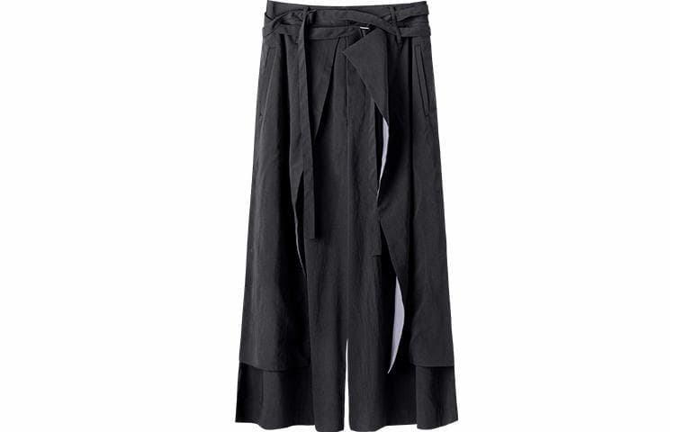 幻象者 Huànxiàngzhě Original Design Wide-Leg Pants Black