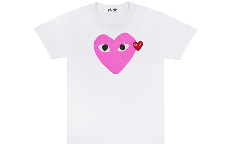 CDG Play White T-Shirt