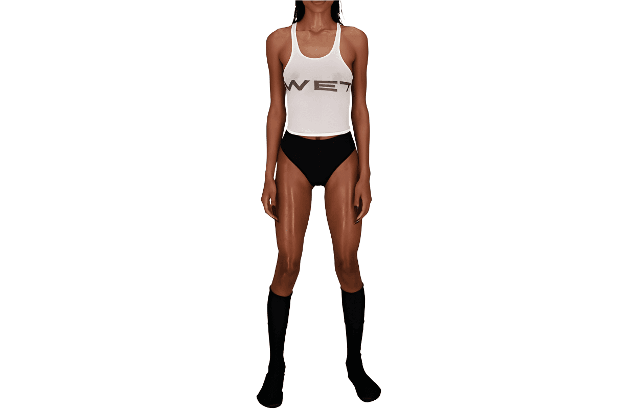 YEEZY YZY MOWALOLA WET TANK White
