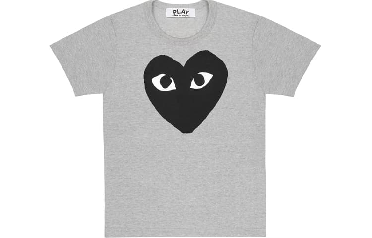 CDG Play Grey T-Shirt