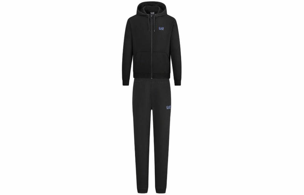 EMPORIO ARMANI/阿玛尼 Emporio Armani EA7 FW23 Black Tracksuit