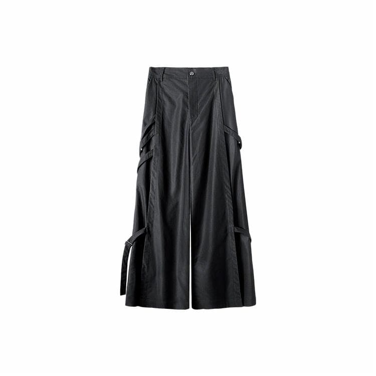 幻象者 Huànxiàngzhě Wide Leg Trousers Black