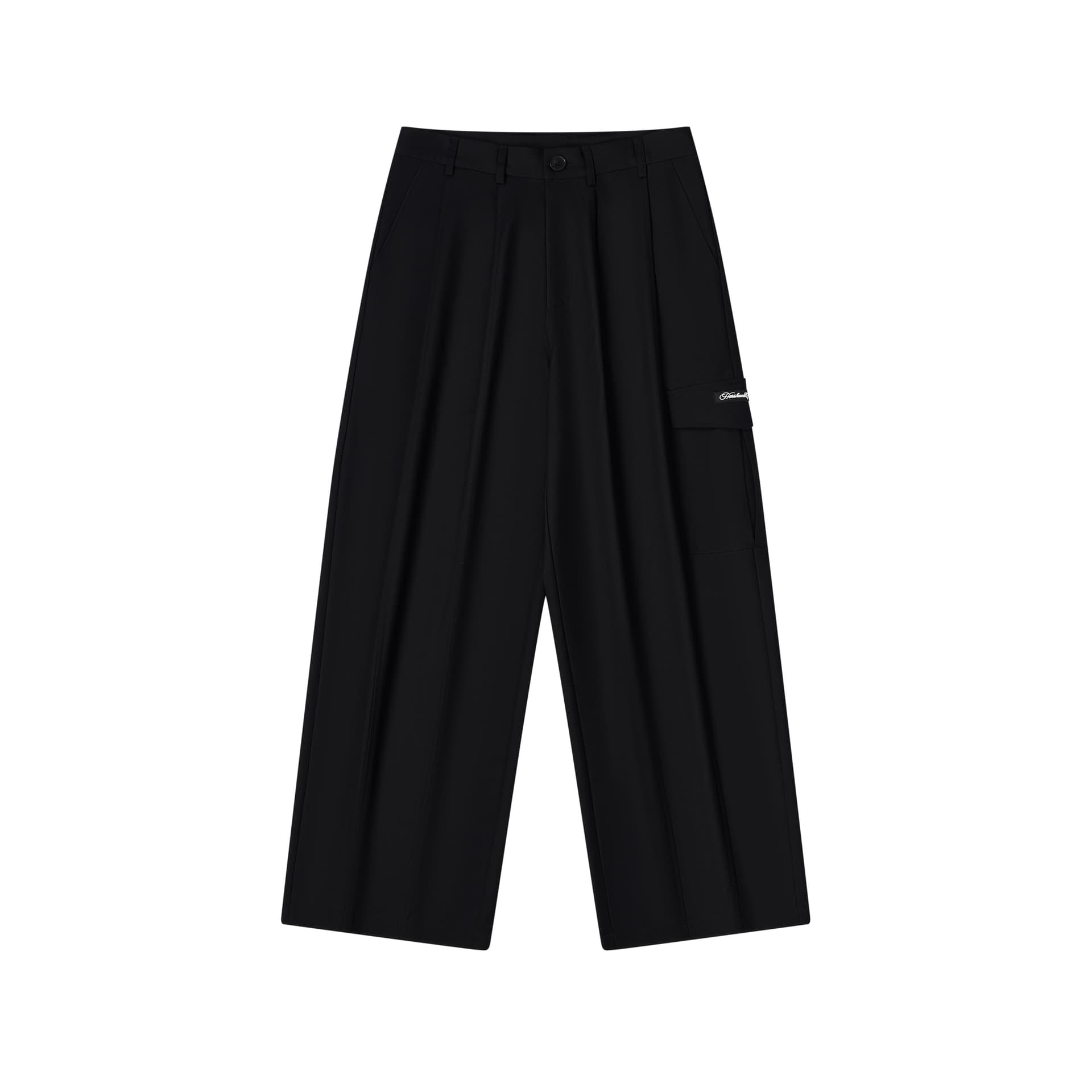 HARSH AND CRUEL Black Casual Pants