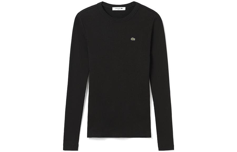 Lacoste Long Sleeve Tee Black