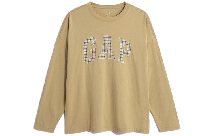 GAP Logo Crewneck Long Sleeve Tee