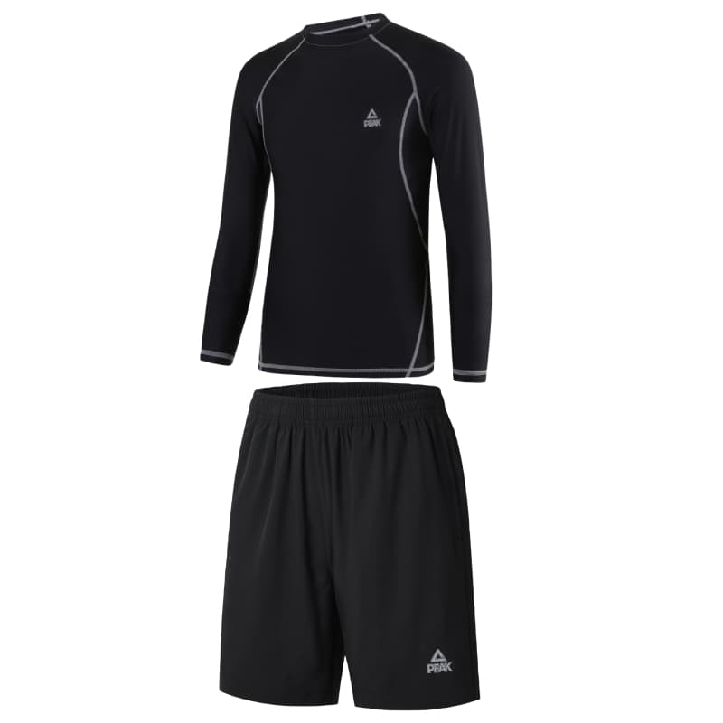 匹克 Peak Sports Running Set Black