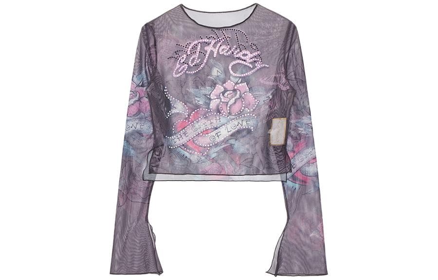 Ed Hardy SS24 Regular T-Shirt Black