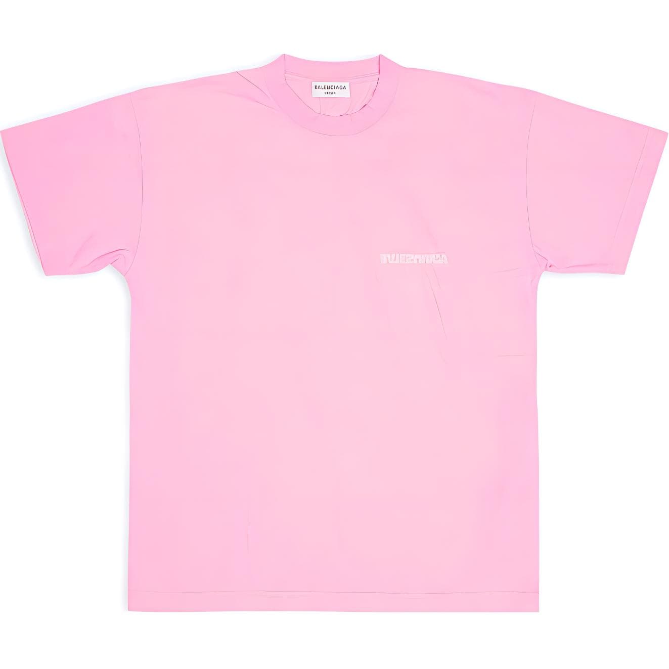 Balenciaga SS22 Logo Embroidered T-Shirt