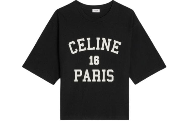 CELINE Letter Print T-Shirt