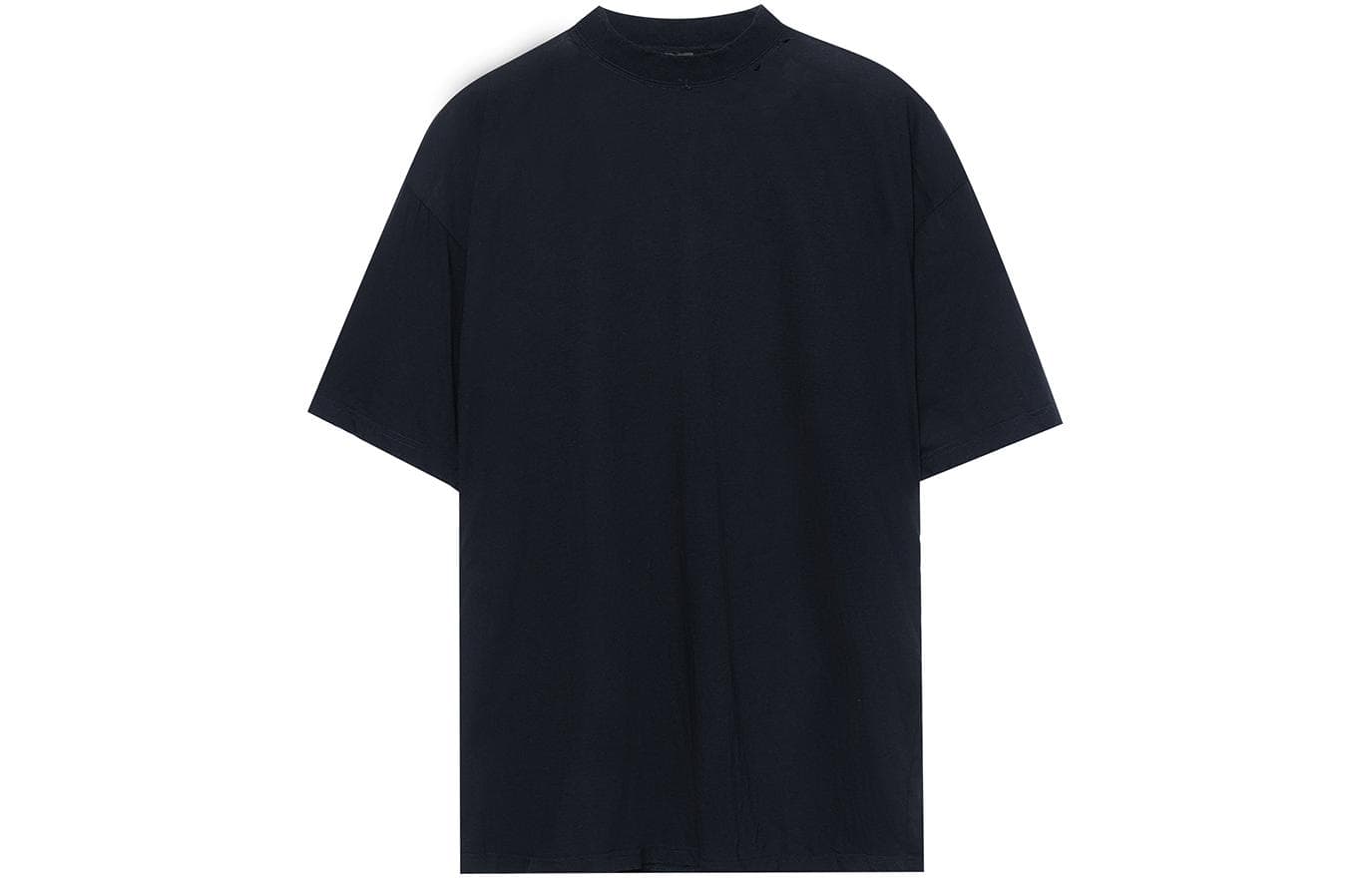 Balenciaga SS23 Letter Print T-Shirt Black