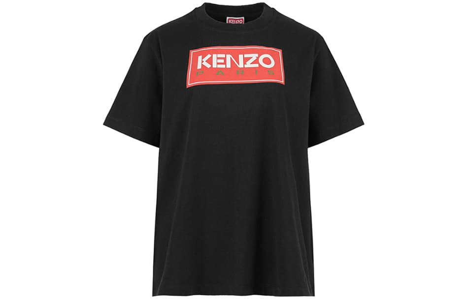 KENZO Logo Print T-Shirt Black