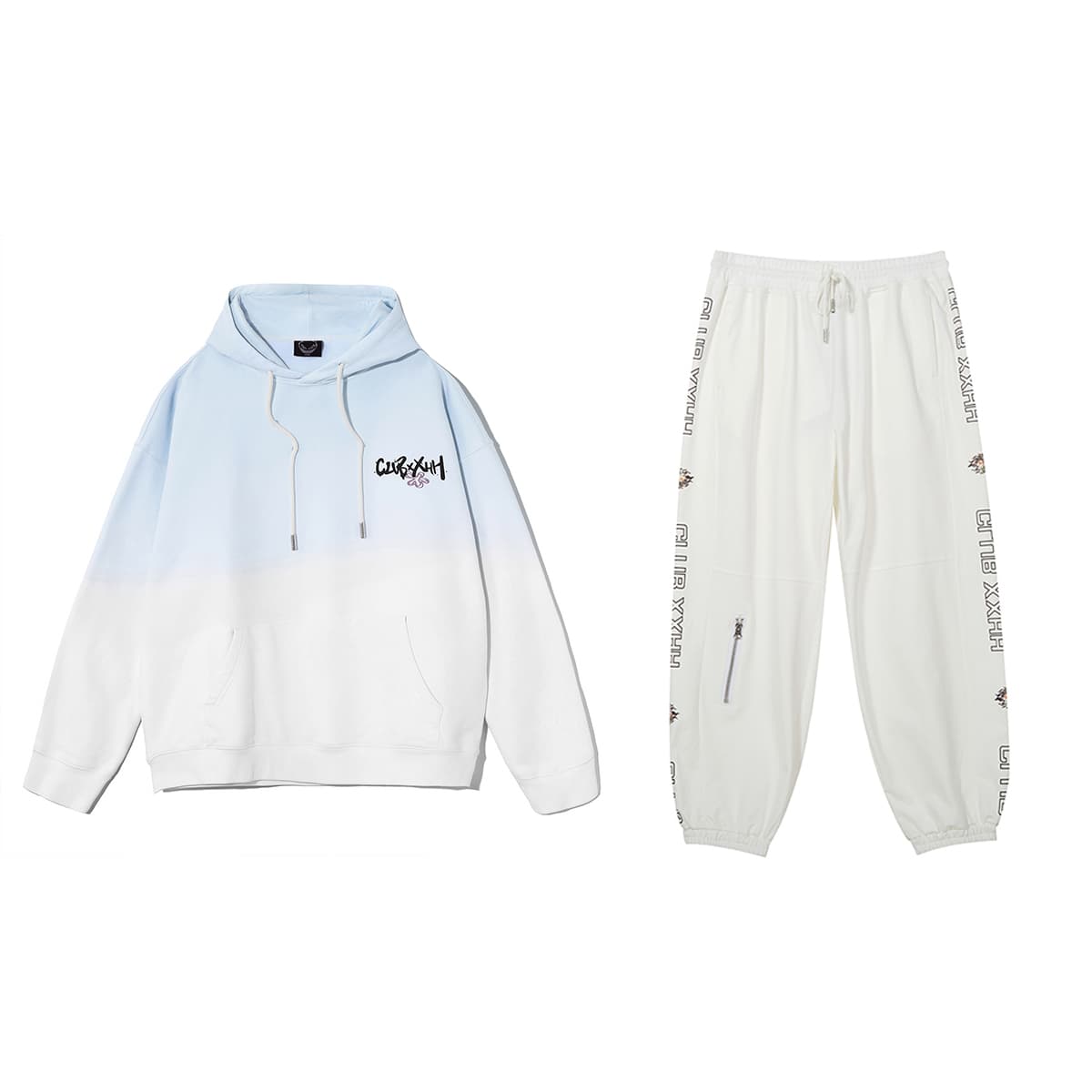 Clubxxhh Hoodie Sweatpants Set