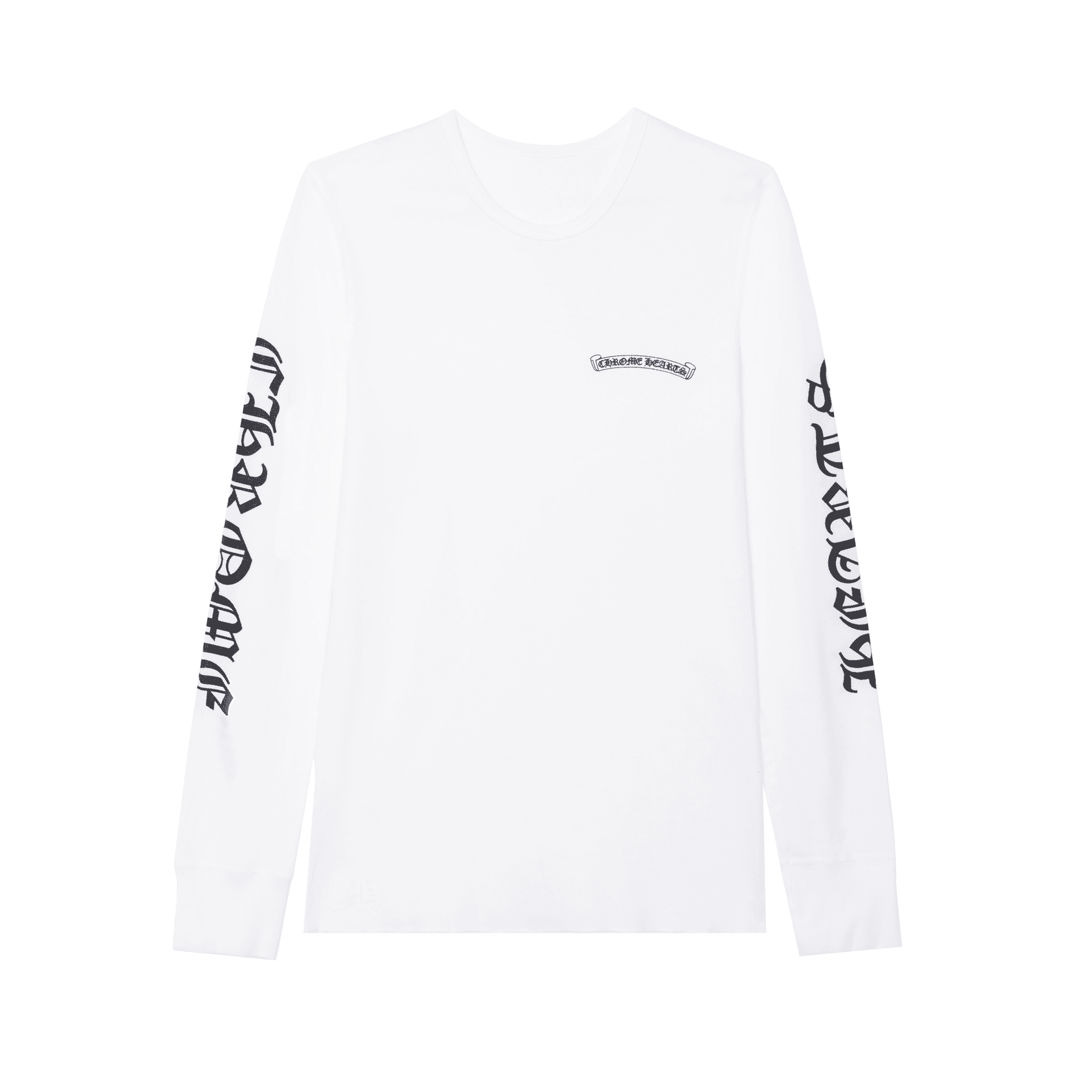 Chrome Hearts SS25 Waffle Long Sleeve Tee White