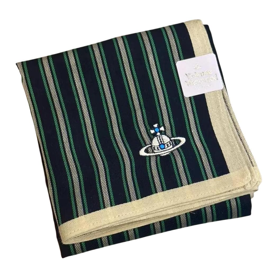 Vivienne Westwood Striped Scarf Black Green
