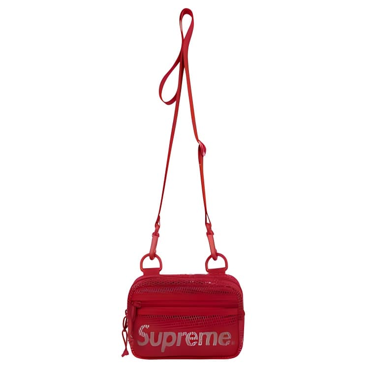 Supreme Nylon Phone Bag Red