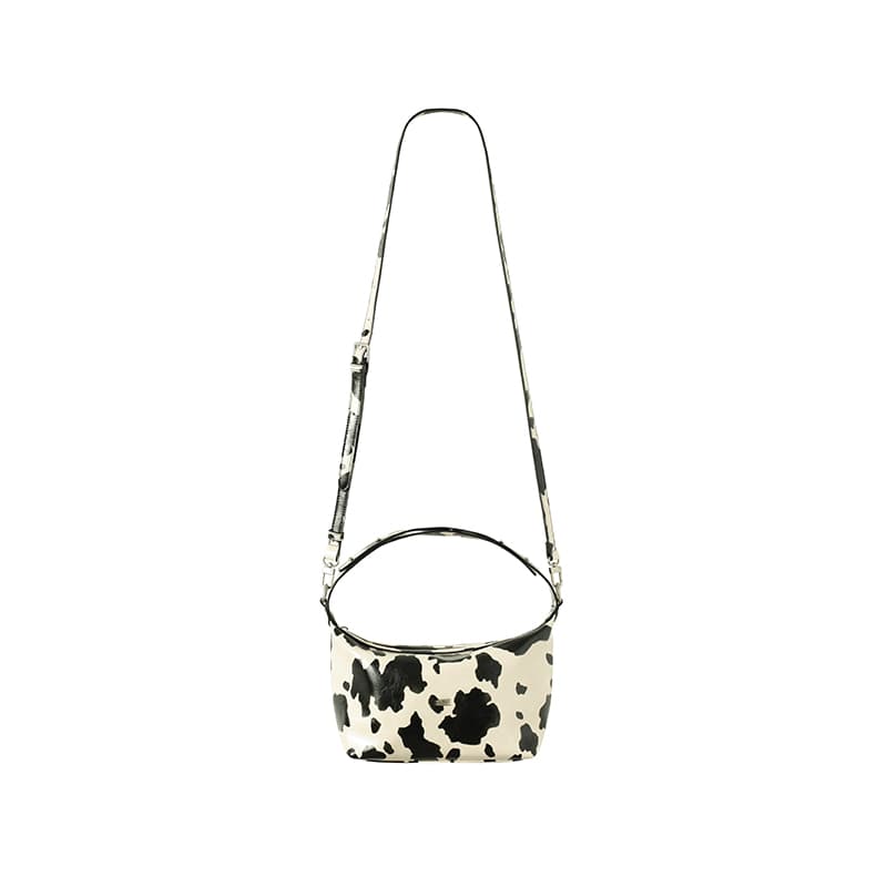 Crying Center Cow Print Handbag