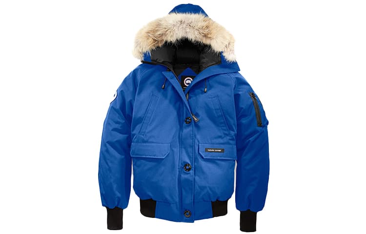Canada Goose Chilliwack Hoodie Down Jacket Women Blue