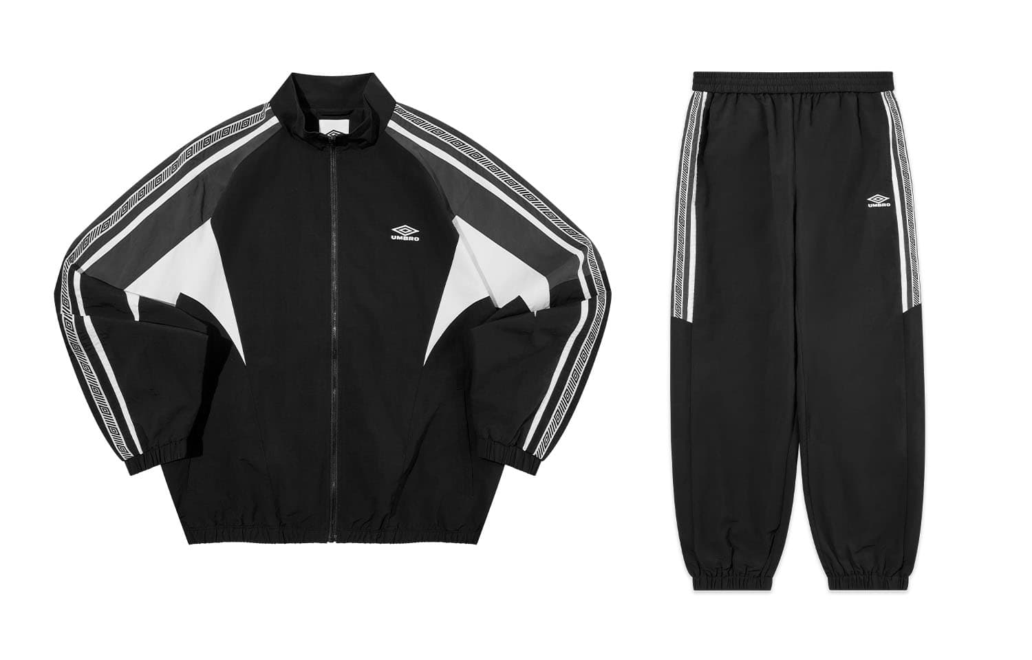 umbro/茵宝 Umbro Retro Colorblock Logo Tracksuit