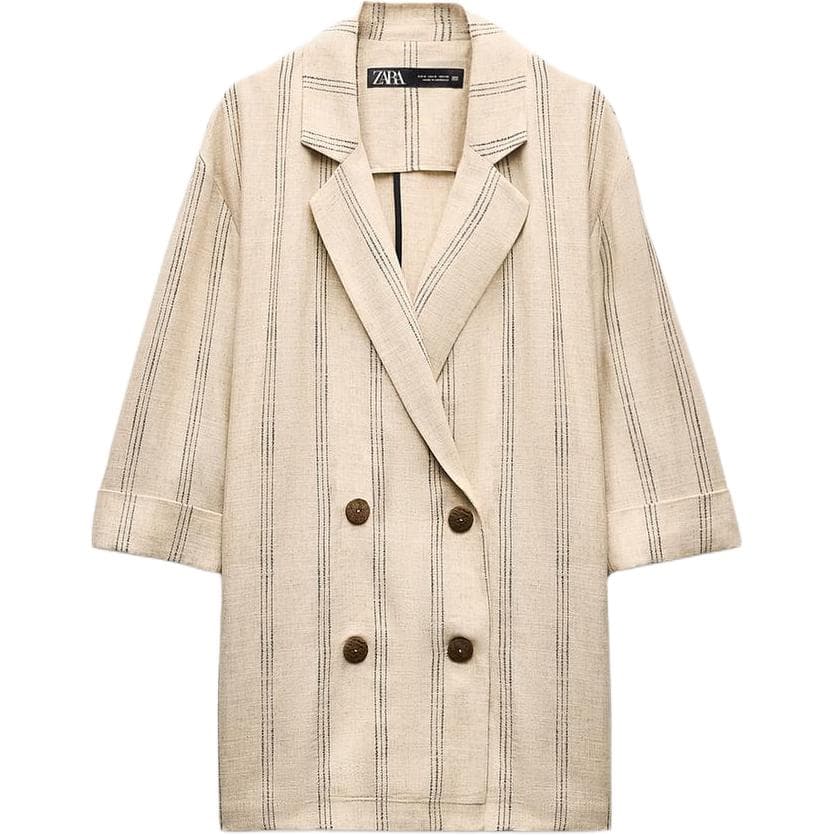 ZARA Striped Blazer