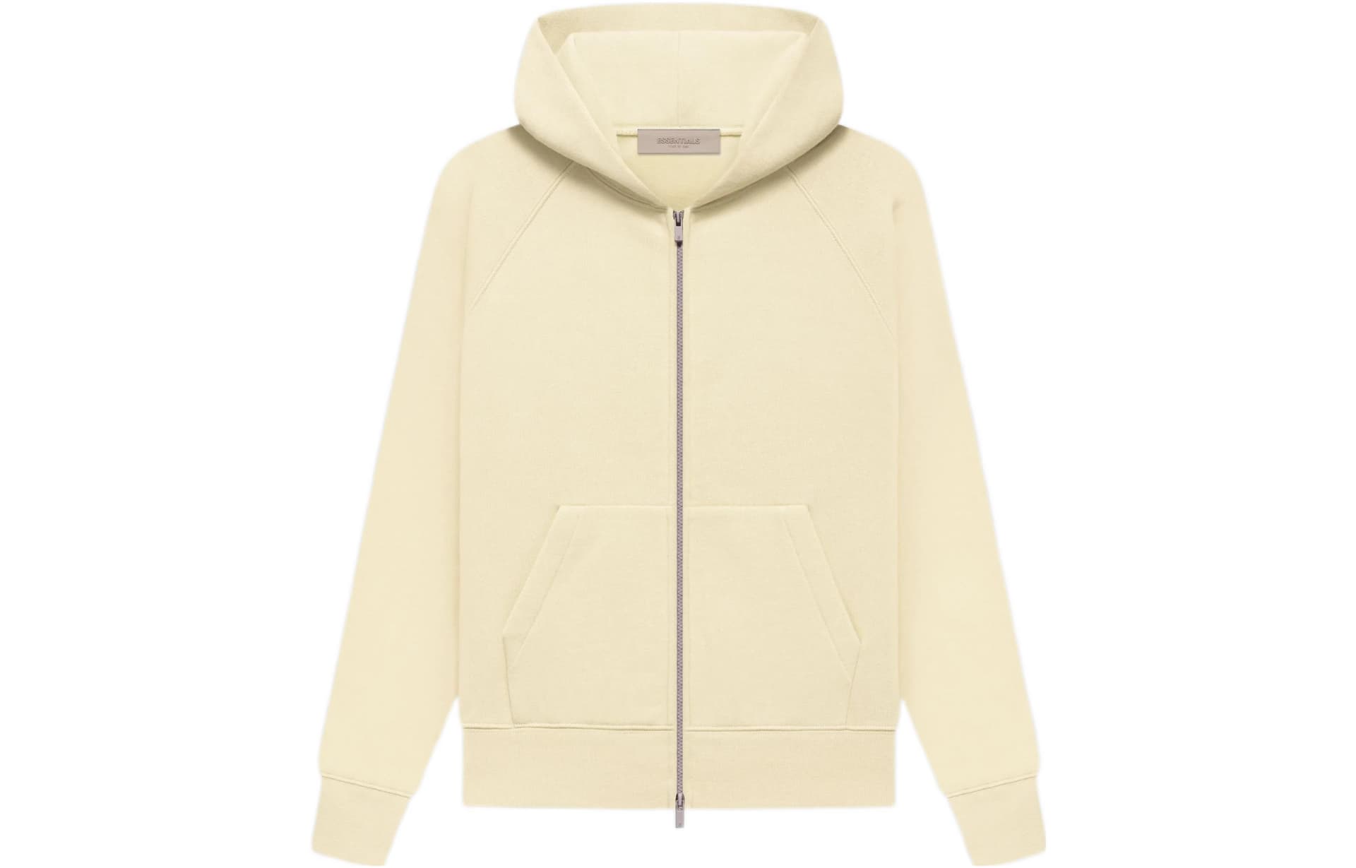 Fear of God Essentials Kids Fullzip Hoodie Canary