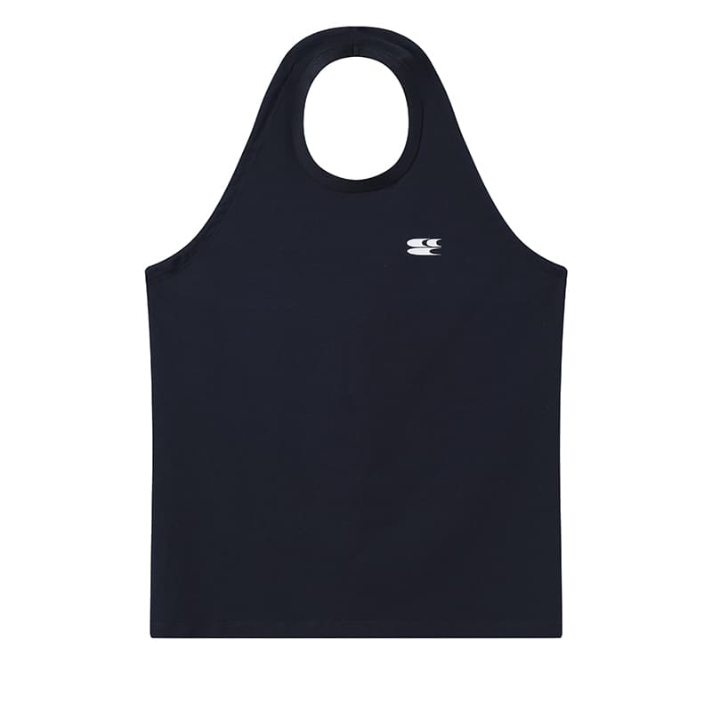 Crying Center Halter Backless Top