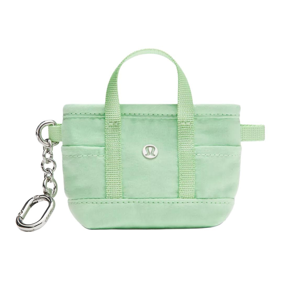lululemon/露露乐蒙 Lululemon Classic Logo Recycled Nylon Wallet Green