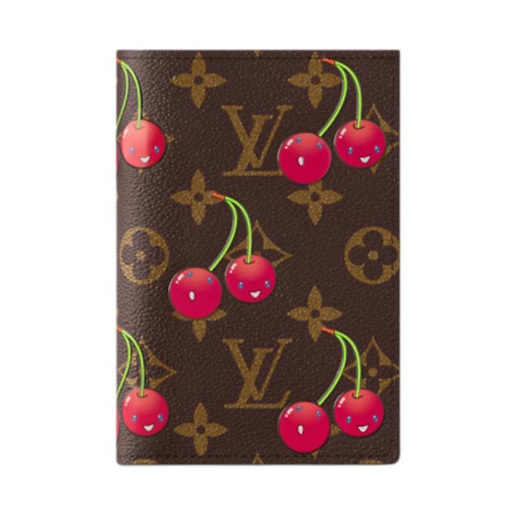 LOUIS VUITTON/路易威登 Louis Vuitton x Takashi Murakami Couv.Passeport Cherry Series