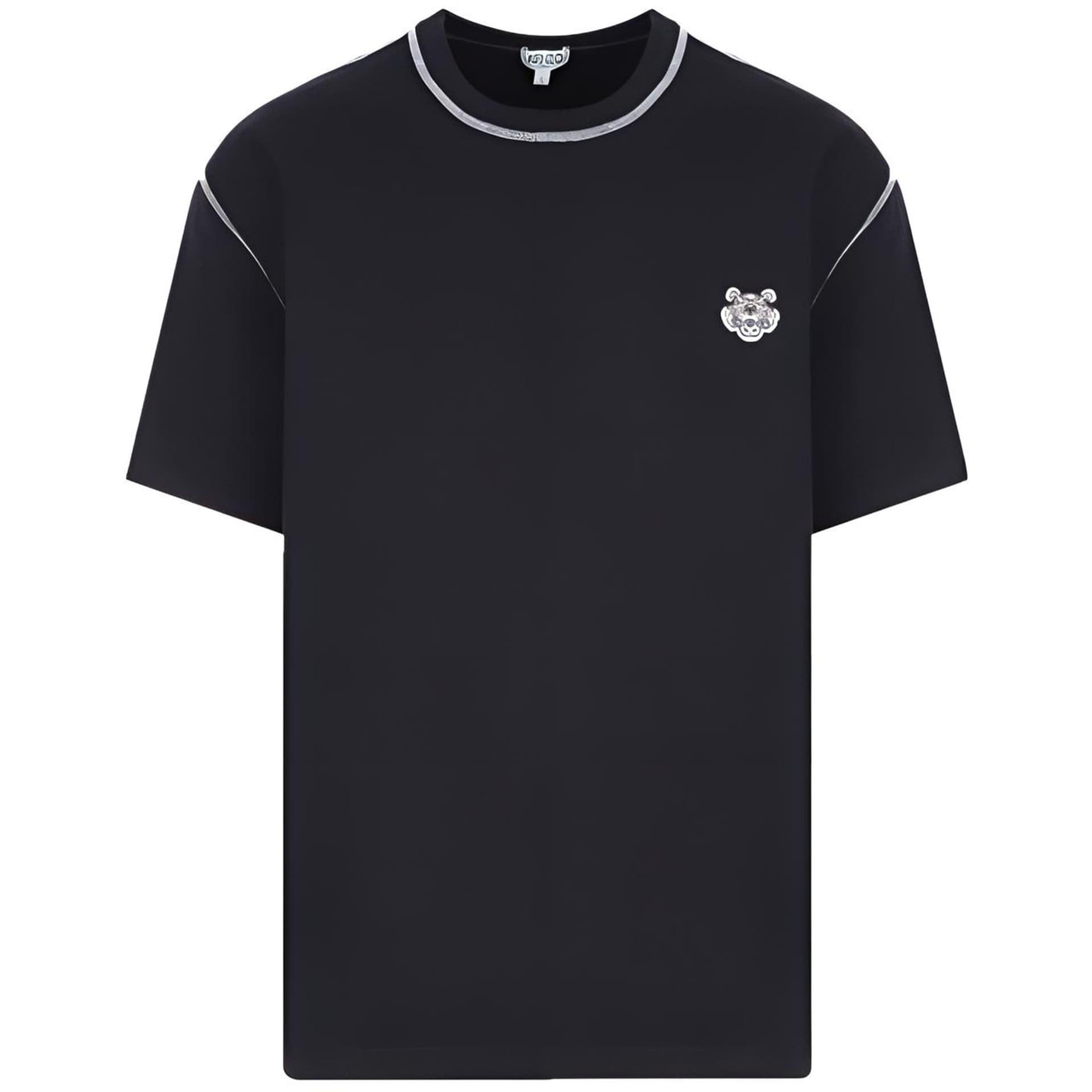 KENZO Solid Print T-Shirt Black