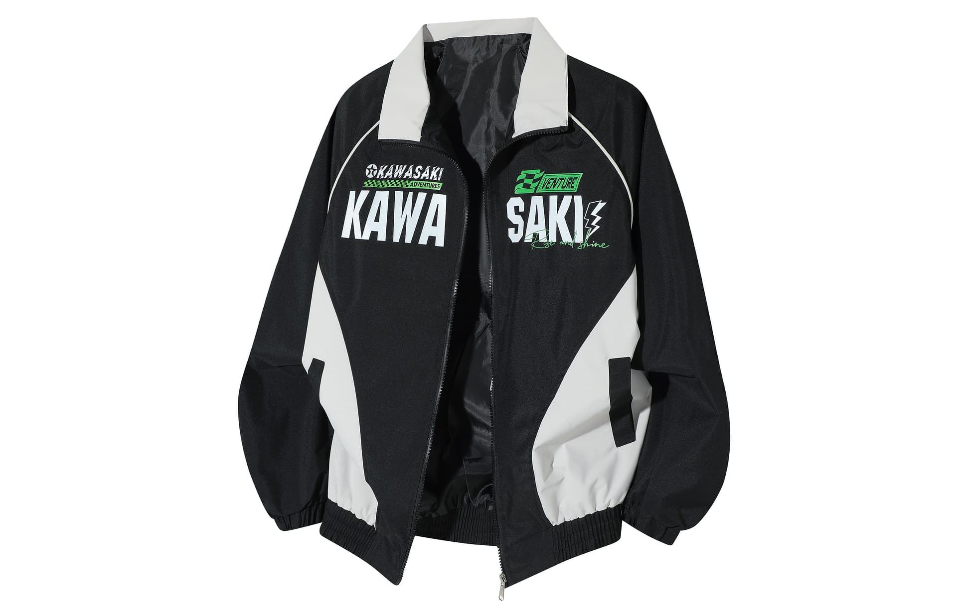 Kawasaki/川崎 Kawasaki Retro Logo Zip Jacket