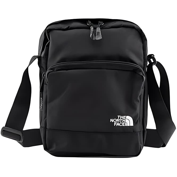 北面/THE NORTH FACE The North Face Lightweight Nylon Shoulder Bag Black