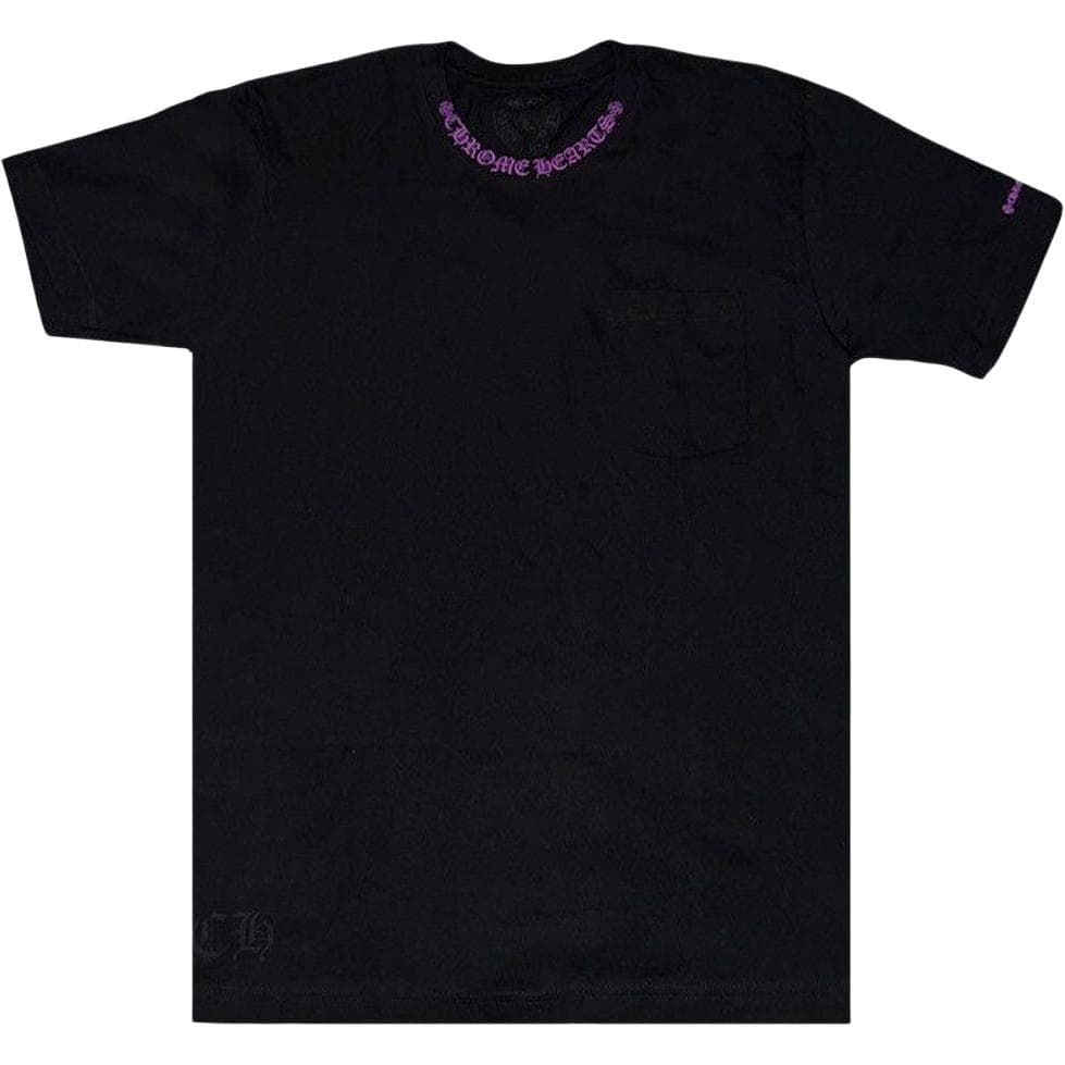 Chrome Hearts Letter Print Crewneck Tee