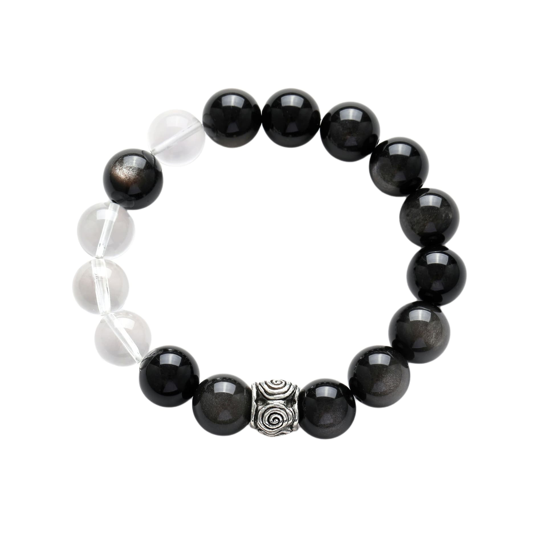 *EVAE+MOB EVAE+MOB Obsidian Bracelet