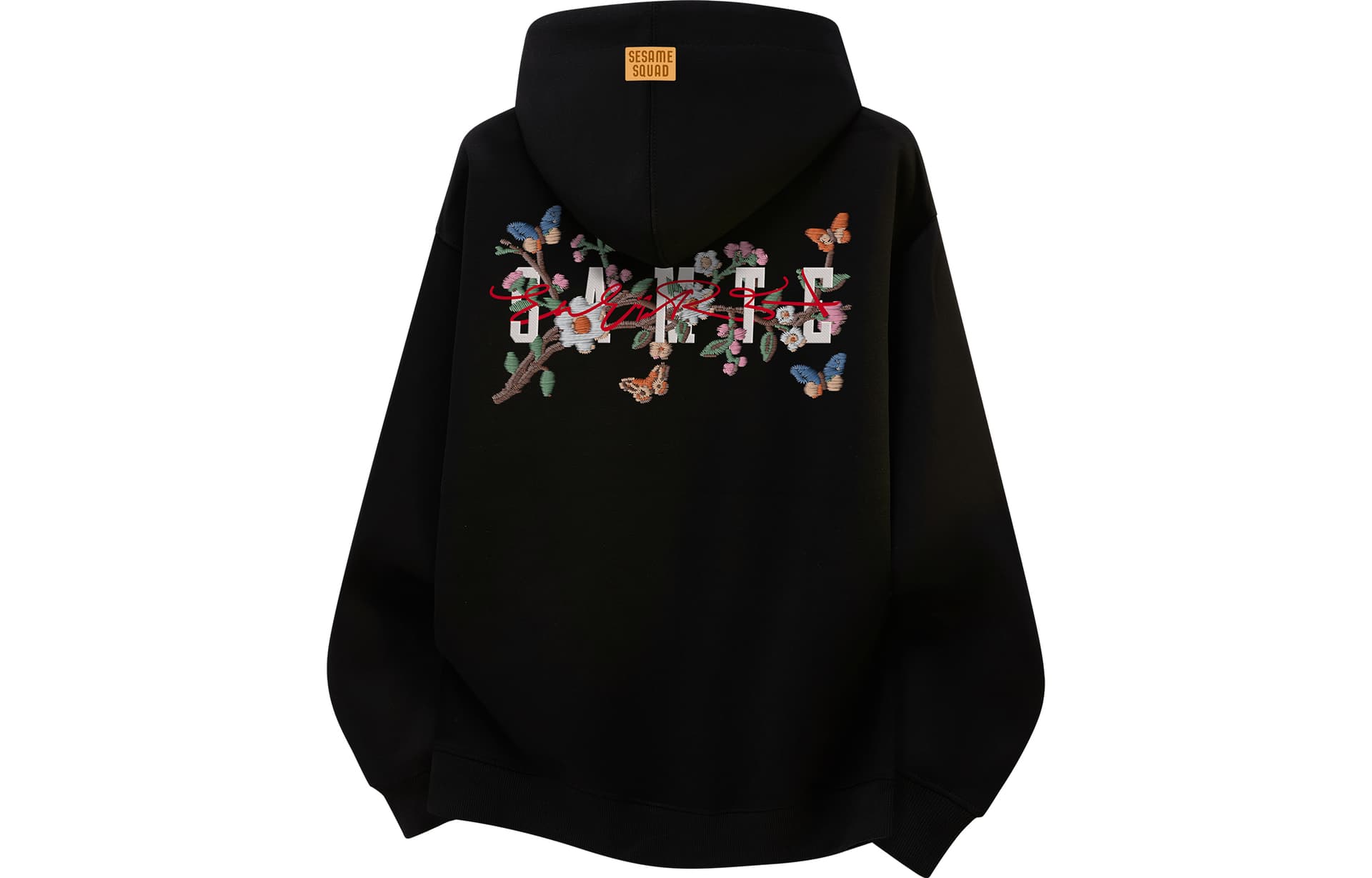 SESAME STREET/芝麻街 SESAME STREET Floral Logo Hoodie
