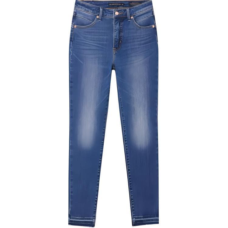 levi’s Levis Mid-Rise Straight Jeans Blue