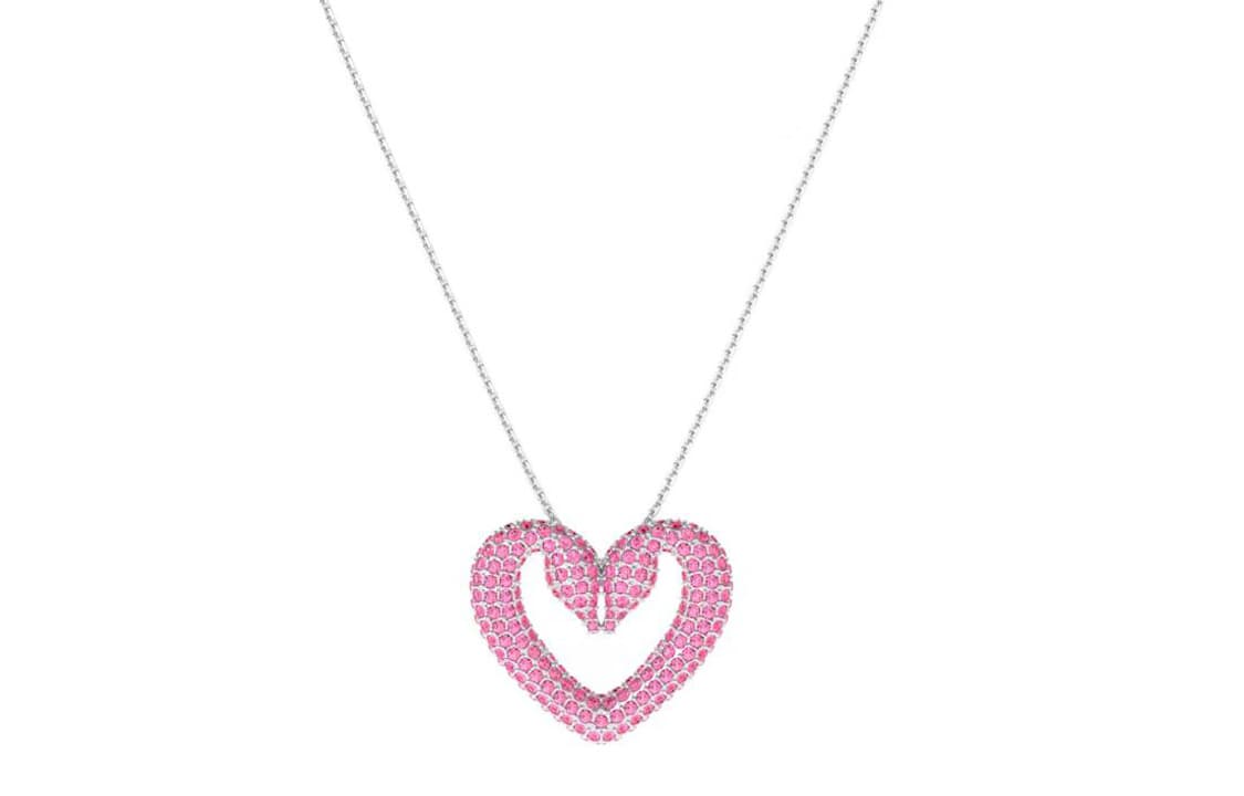 Swarovski/施华洛世奇 Swarovski Una Heart Pendant Pink