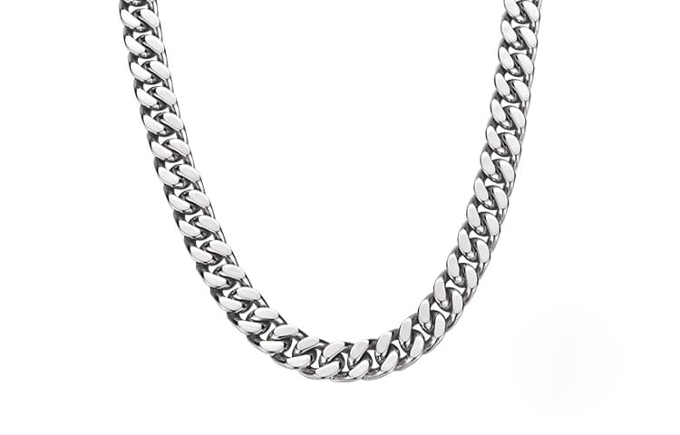 IDEAGEMER Cuban Chain Necklace