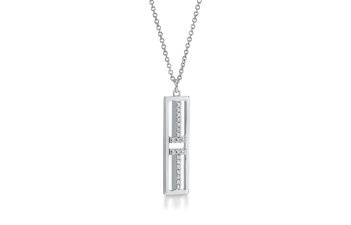 TIFFANY & CO./蒂芙尼 Tiffany & Co. T Series Diamond Necklace