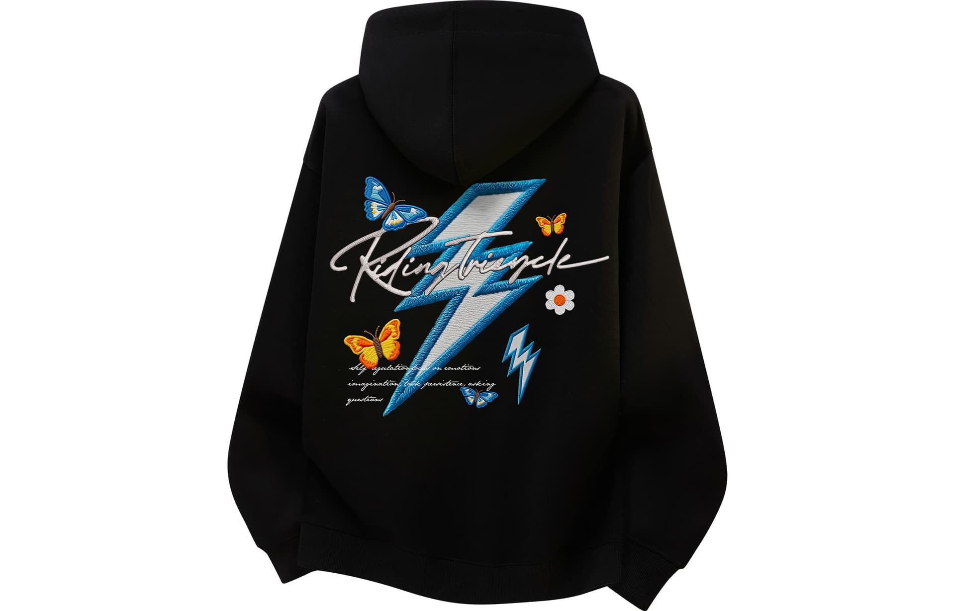 SESAME STREET/芝麻街 SESAME STREET Embroidered Lightning Hoodie