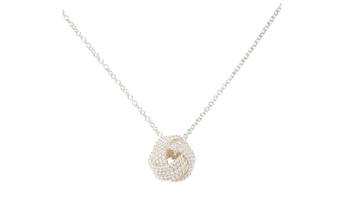 TIFFANY & CO./蒂芙尼 Tiffany & Co. Lucky Knot Pendant Necklace
