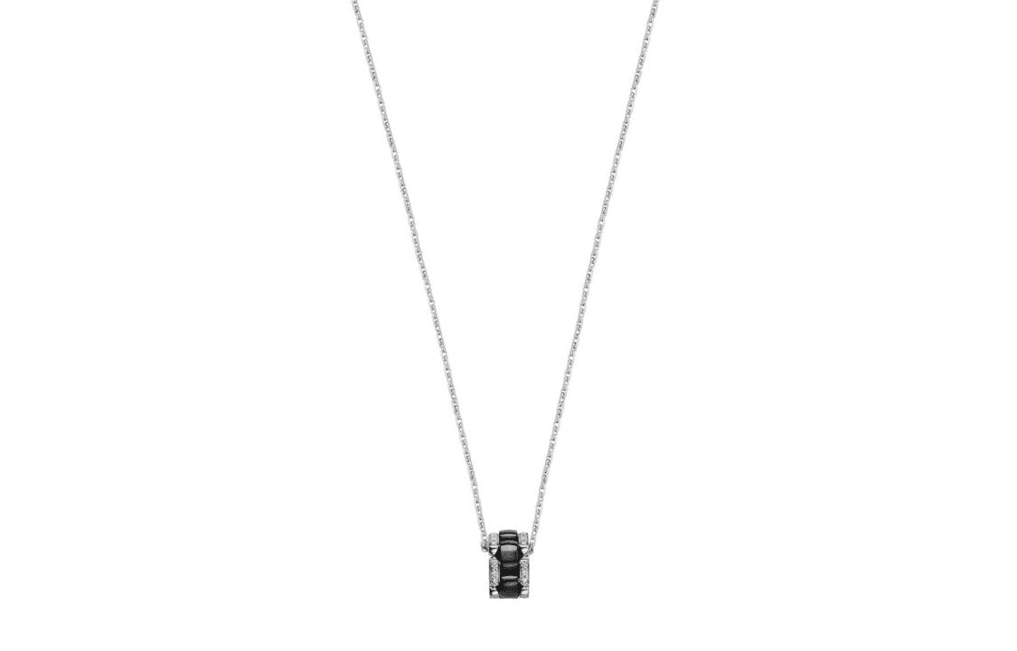 CHANEL TRA 18k White Gold Necklace