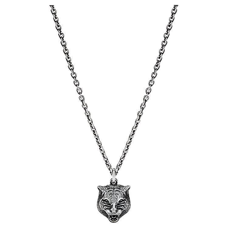 GUCCI/古驰 Gucci Tiger Head Pendant Necklace