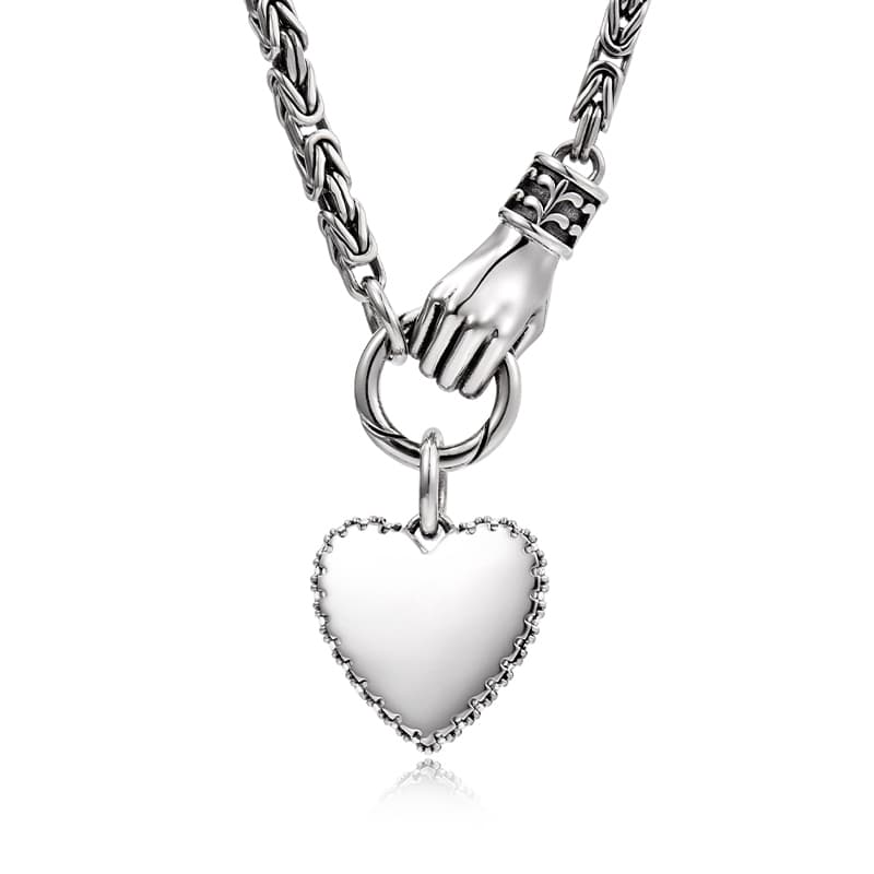 IDEAGEMER Necklace 925 Silver
