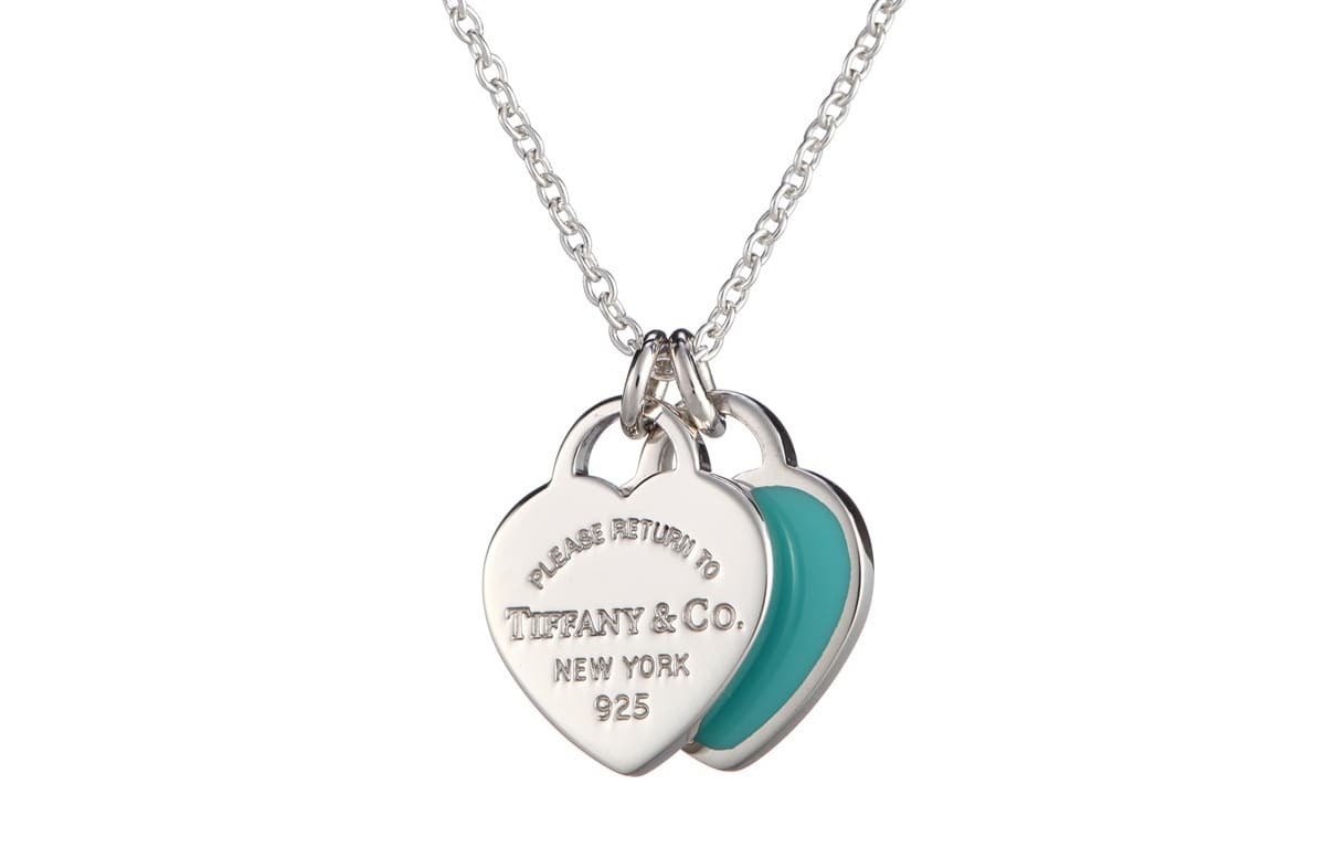 TIFFANY & CO./蒂芙尼 Tiffany & Co. Return to Tiffany Blue Enamel Pendant Necklace