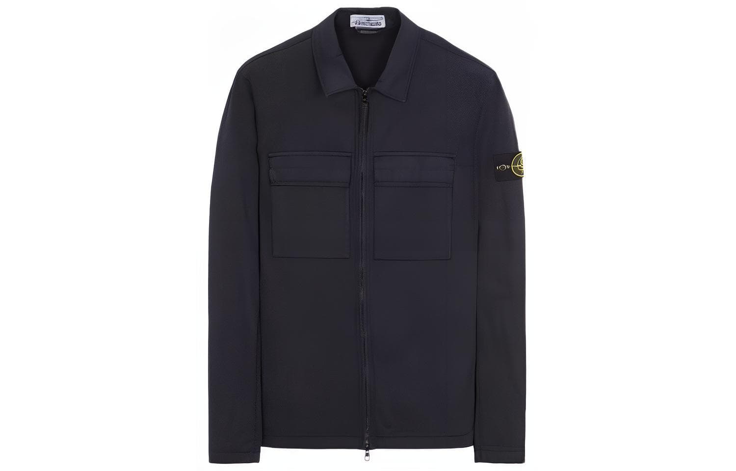 Stone Island SS23 Zip Pocket Shirt Jacket Navy