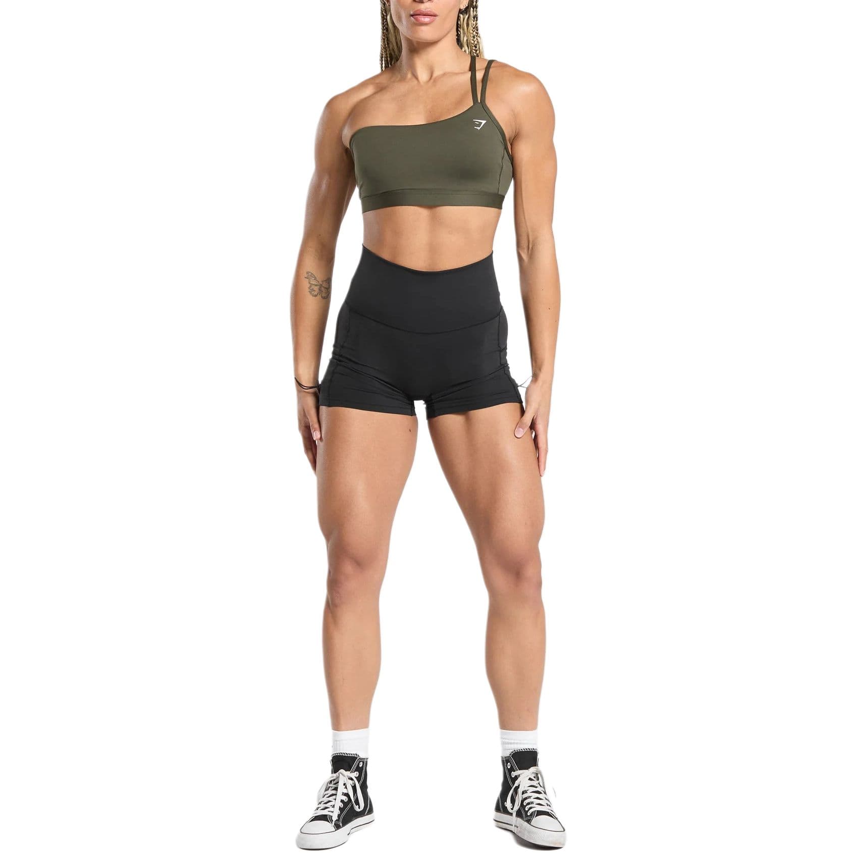 GYMSHARK One Shoulder Sports Bra