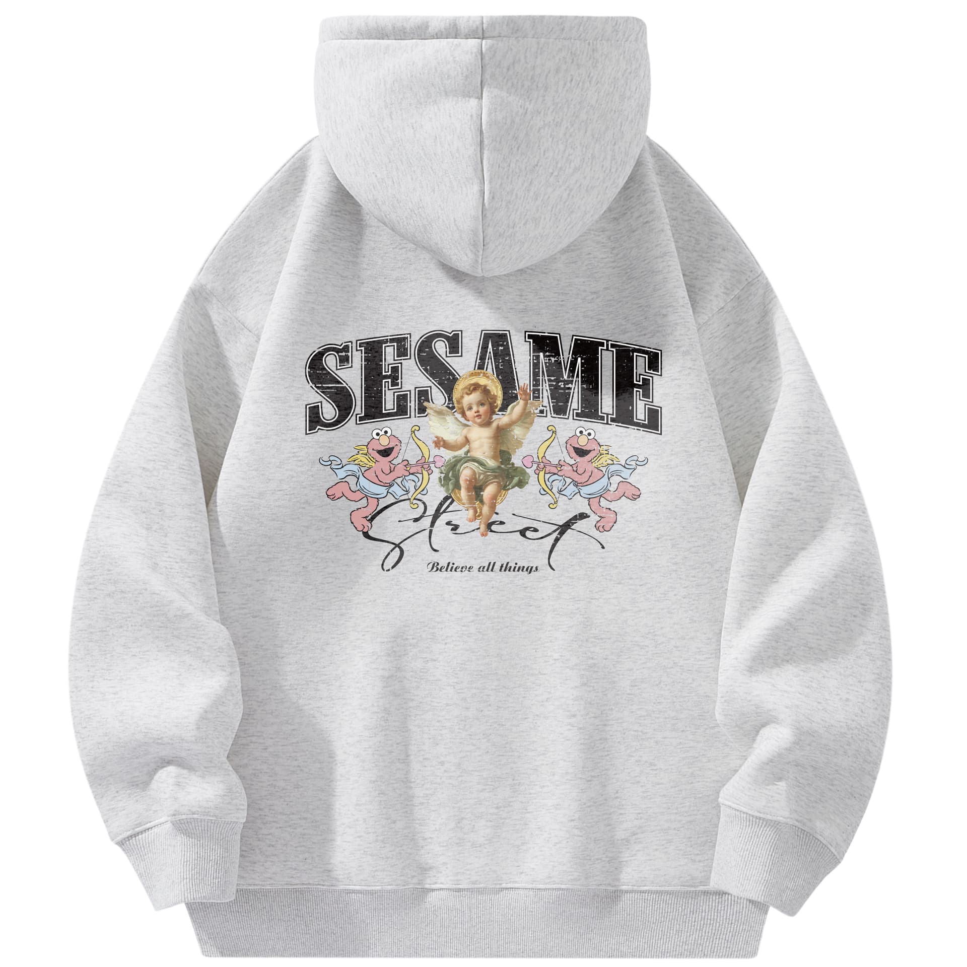SESAME STREET/芝麻街 Sesame Street Cupid Logo Hoodie