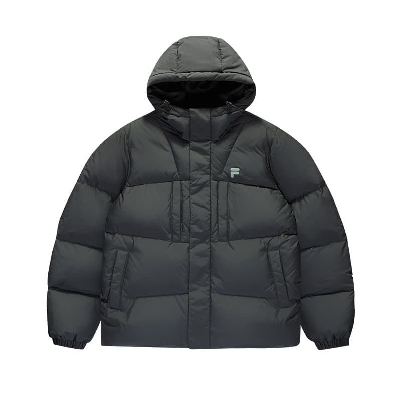 FILA Fusion FOB Down Jacket Gray