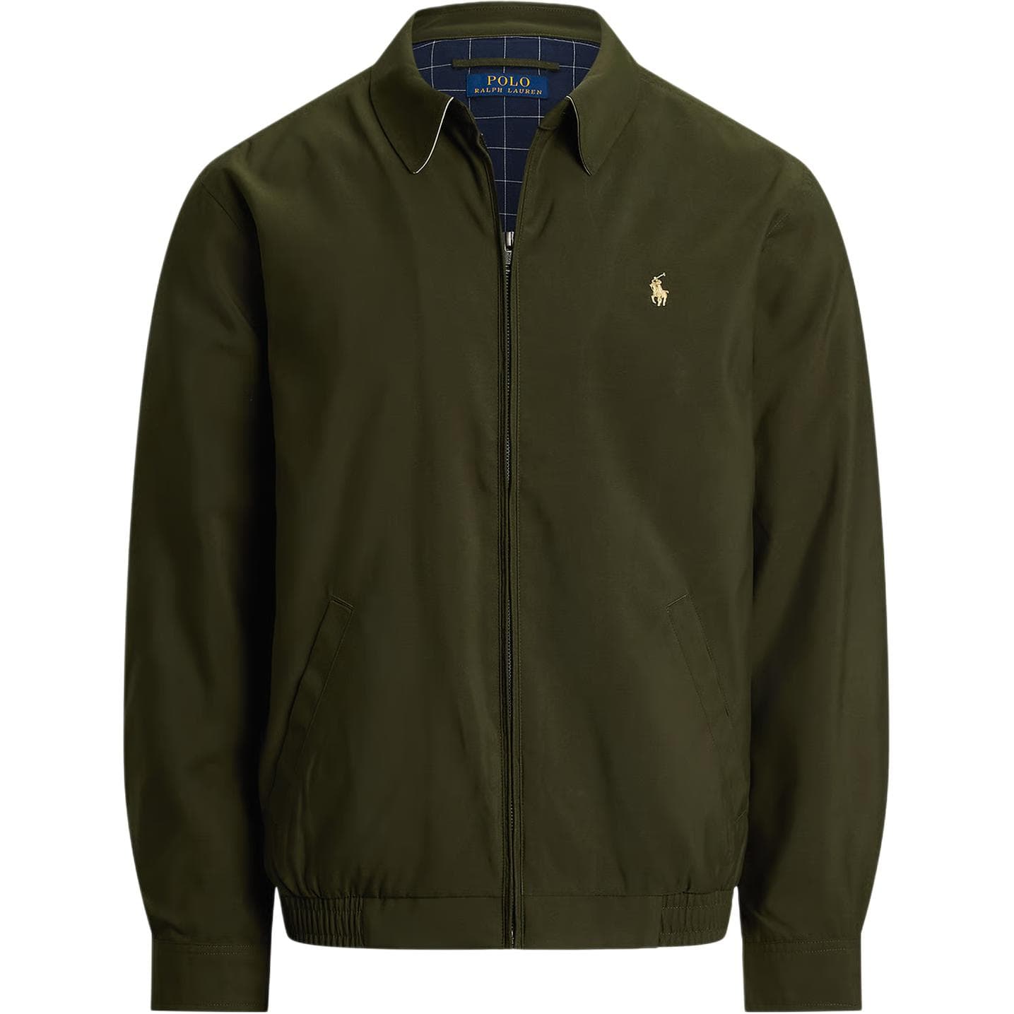 Polo Ralph Lauren Embroidered Logo Zip Jacket Green